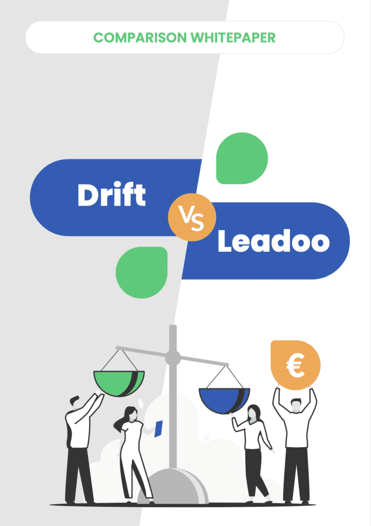 drift vs leadoo guide cover drift live chat Drift vs. Leadoo for Live Chat and Messaging