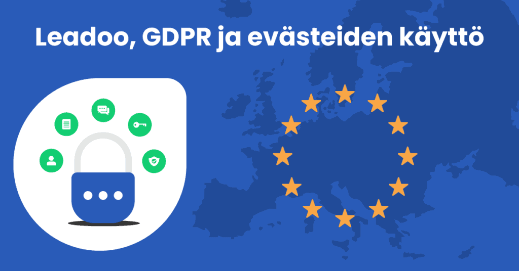 Leadoo GDPR FIN hintalaskuri Leadoo, GDPR ja evästeiden käyttö