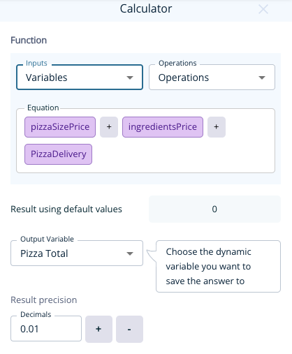 Calculator node