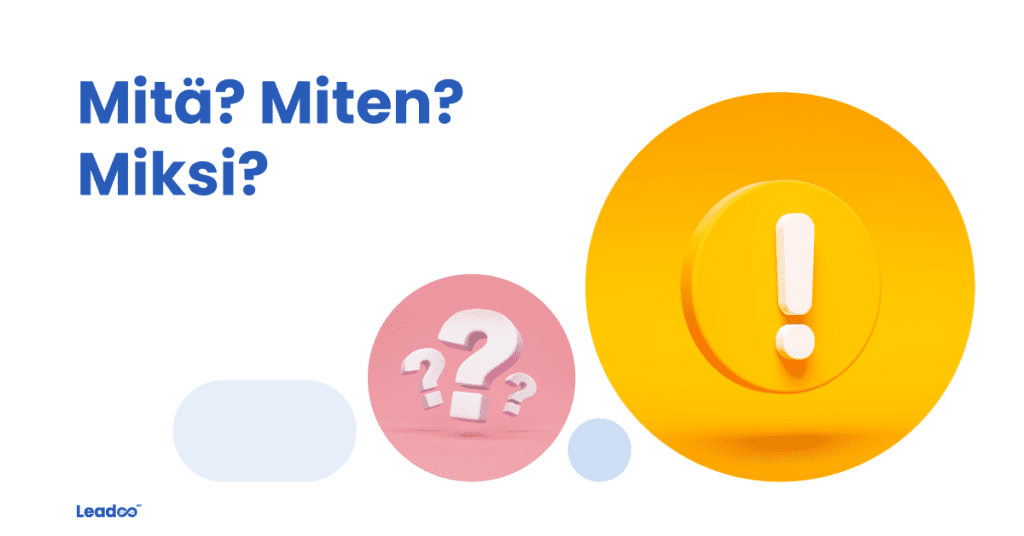 FAQ about Leadoo featured customer success UKK – 8 kysytyintä kysymystä Leadoosta