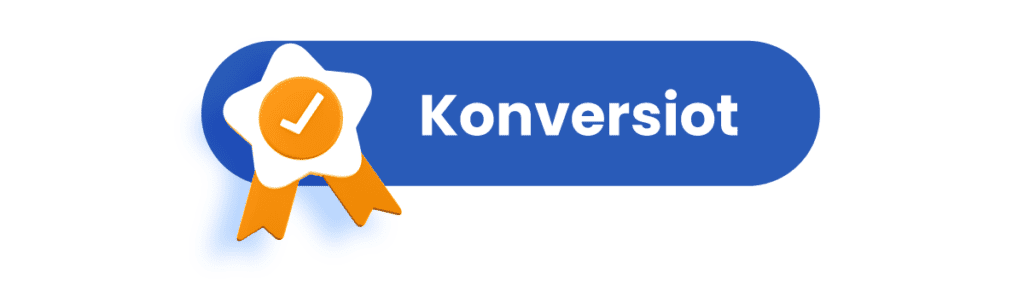 conversion vs inbound middle konversio ”Kaikki verkkosivujen konversioista!” - Lue webinaarin pääkohdat ja katso tallenne