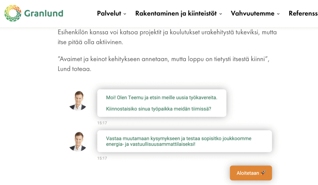 Na%CC%88ytto%CC%88kuva 2021 12 20 kello 15.18.08 Leadoo Sales Assistant Leadoo Sales Assistant: uusi apurisi helpottamaan rekrytointia