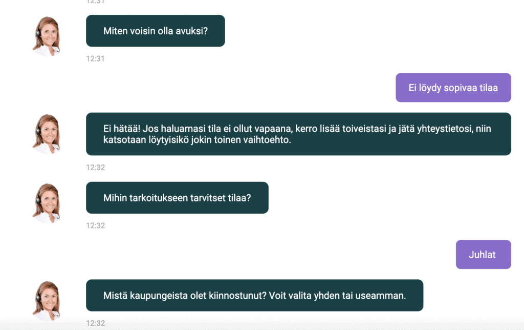 Na%CC%88ytto%CC%88kuva 2021 12 14 kello 12.33.36 yhteydenottolomake Yhteydenottolomakkeet eivät toimi: 6 syytä hyödyntää bottiratkaisuja