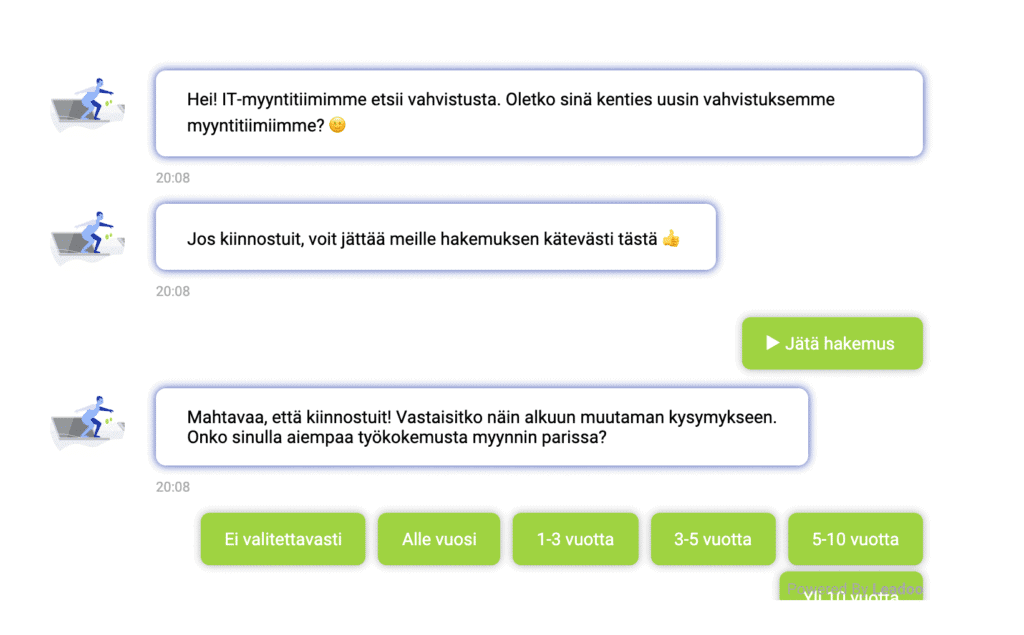 VoiceLink rekrytointi Miten Leadoo voi auttaa rekrytoinnissa?