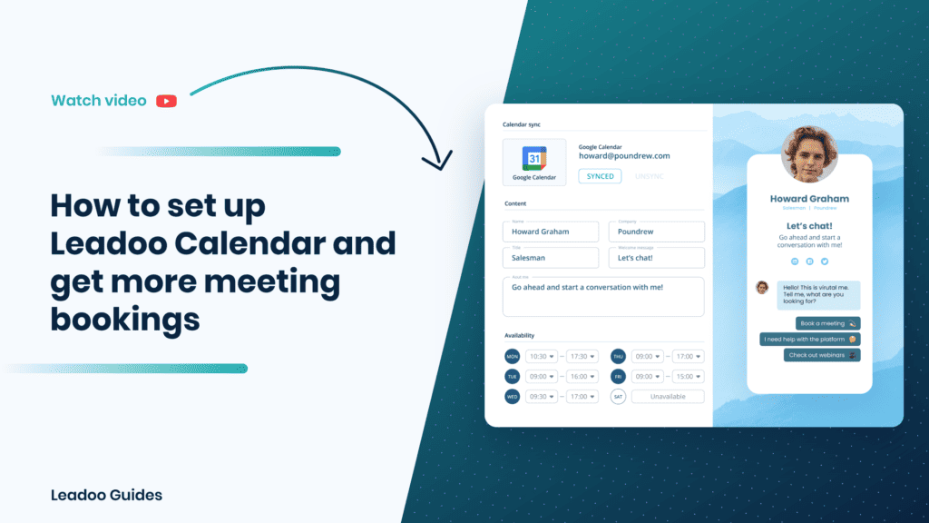 LSA set up calendar How to sync your calendar with Leadoo
