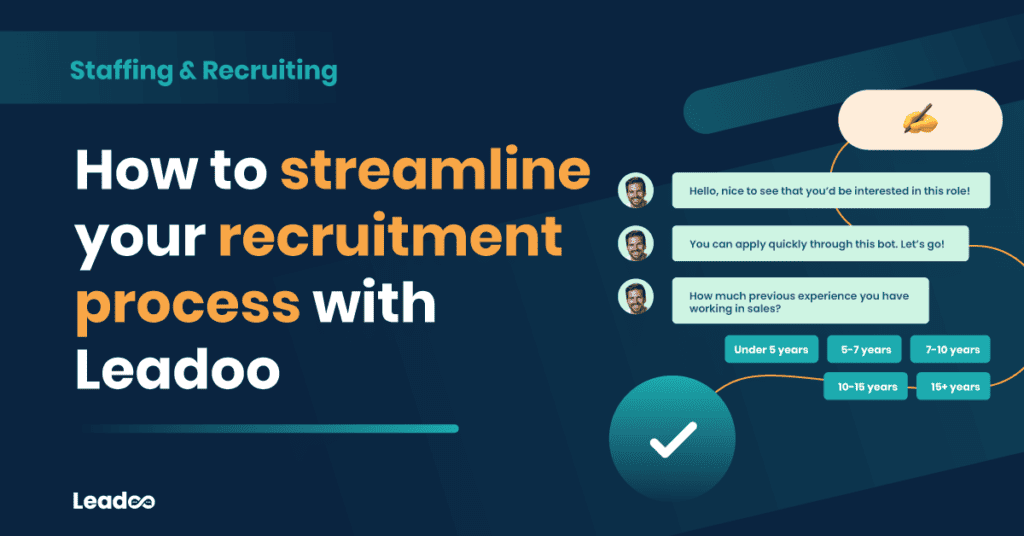recruitment process with Leadoo How to streamline your recruitment process with Leadoo