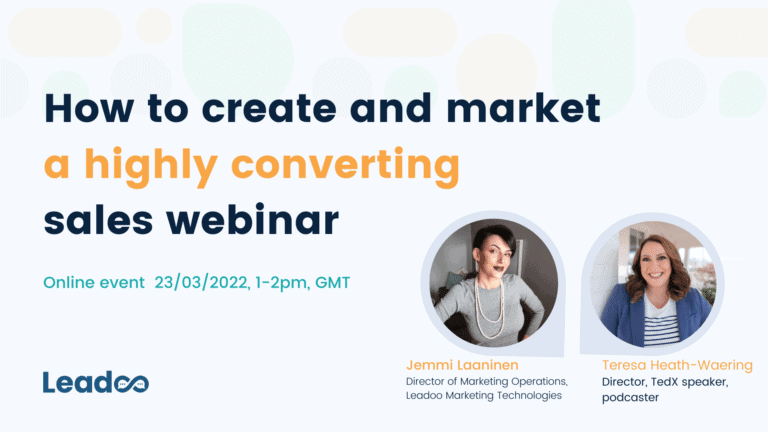 Sales webinar
