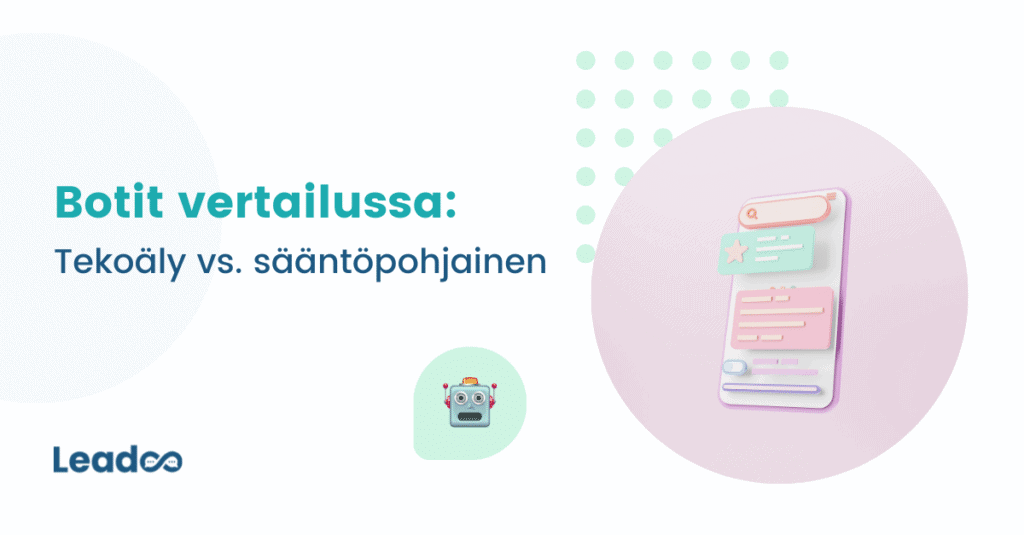 Sere images 22 konversio-optimointi Tekoälybotti vs. sääntöpohjainen botti