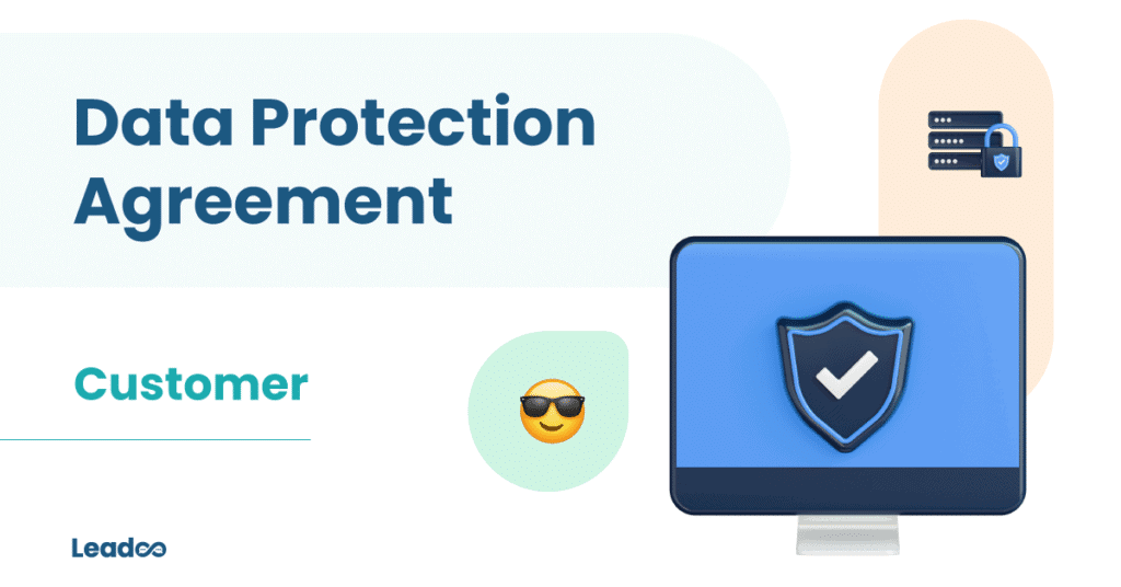 Data protection leadoo data gdpr Data Protection Agreement (Customer)