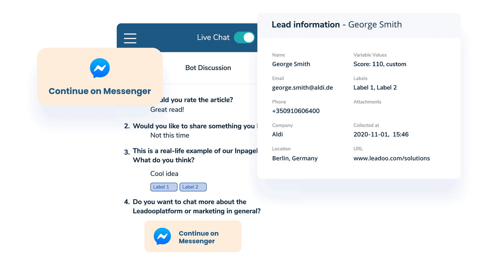 Live Chat | Leadoo - Conversion Platform