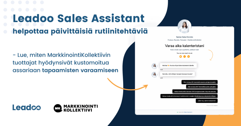 LSA featured image2 Leadoo Sales Assistant FIN - photographer