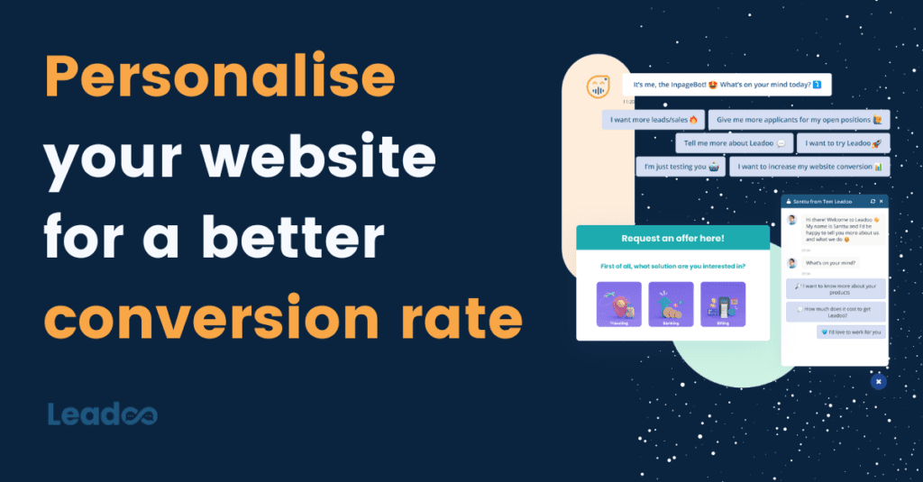 Personalised website experiences increase conversions