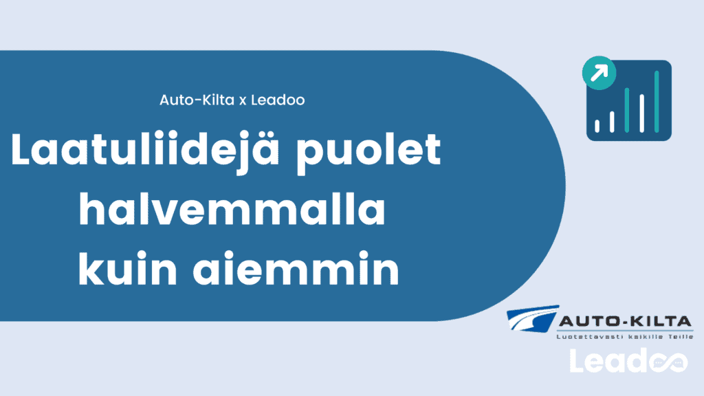 Personoidut keskustelut verkkosivuilla 7 autoala Leadoo autoalalle