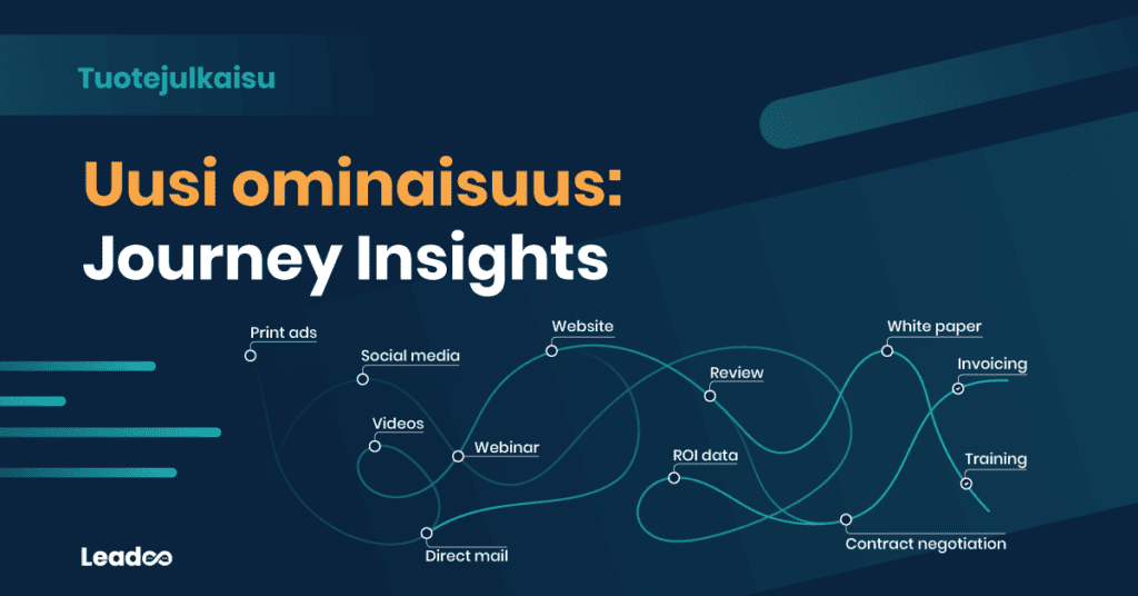 Uusi ominaisuus Journey Insights konversioprosentti Uusi ominaisuus: Journey Insights