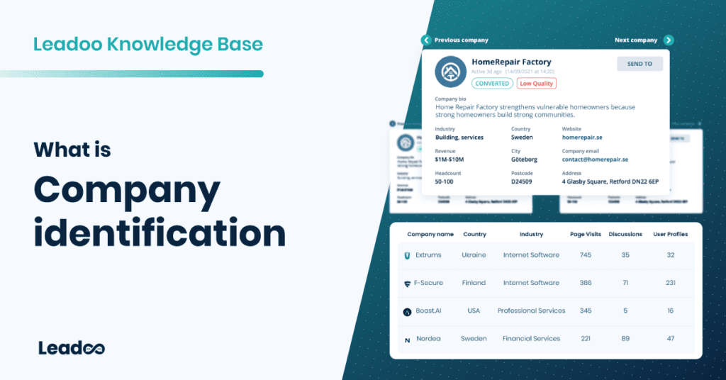 Company Identification Leadoo