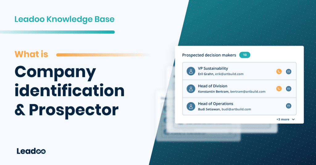 company identification and prospector What is Company identification & Prospector?