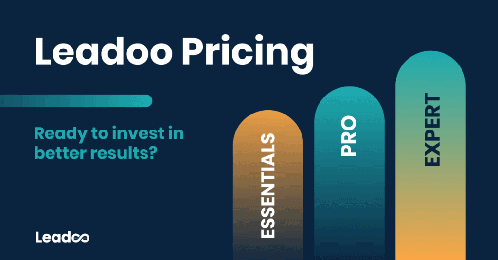 Leadoo Pricing update features Pricing