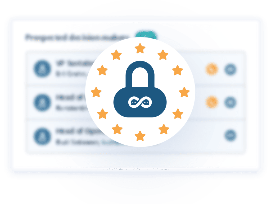 Company identification is 100% GDPR compliant