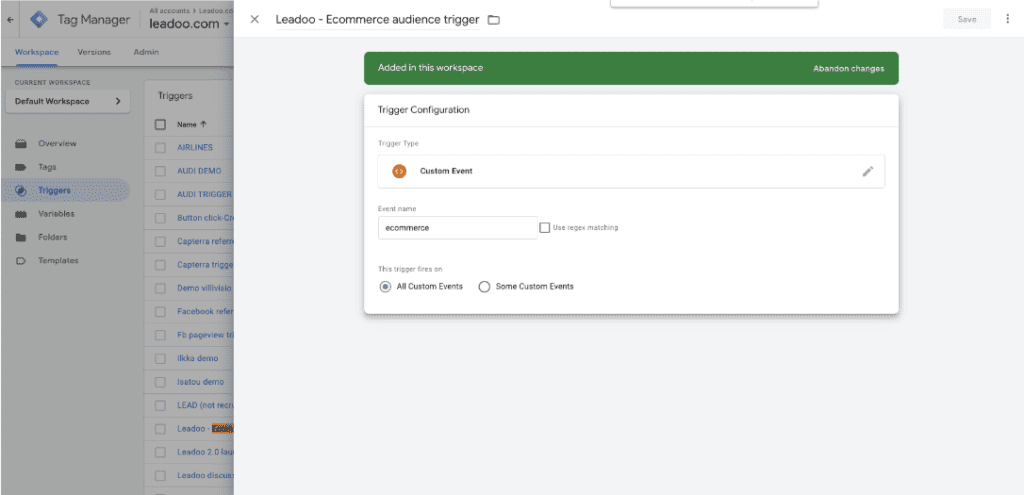Remarketing audiences 3 How to create remarketing audiences with Leadoo