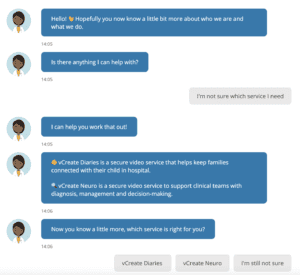 Leadoo in-page tool on vCreate