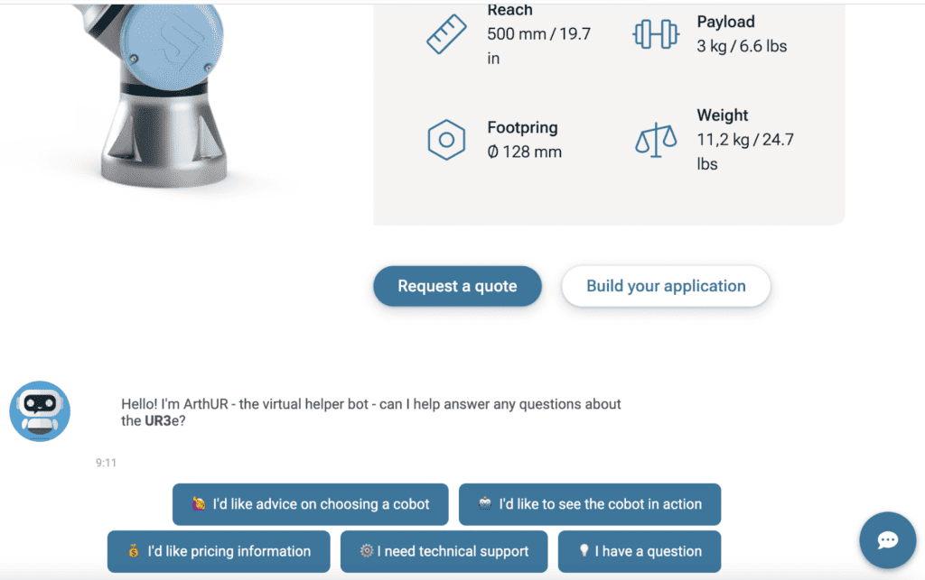 Leadoo Universal Robots ArthUR