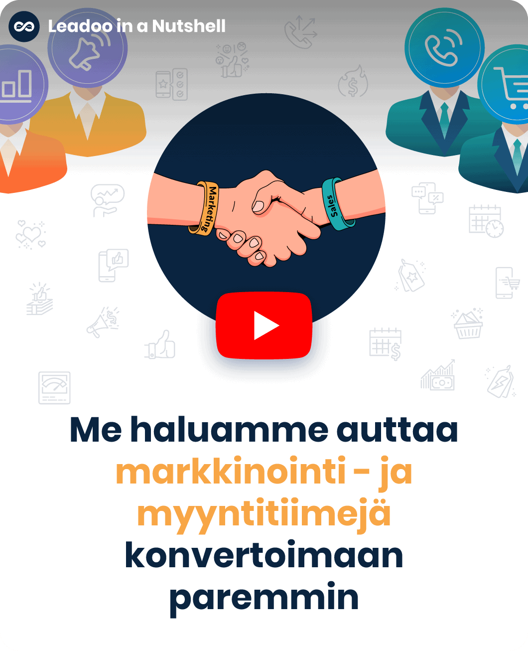 Fin video vertical preview 2 Leadoo – Never miss a lead again