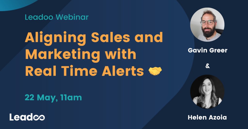 WebsitesalesEN 3 Lookup Webinar: Aligning Sales and Marketing with Real Time Alerts