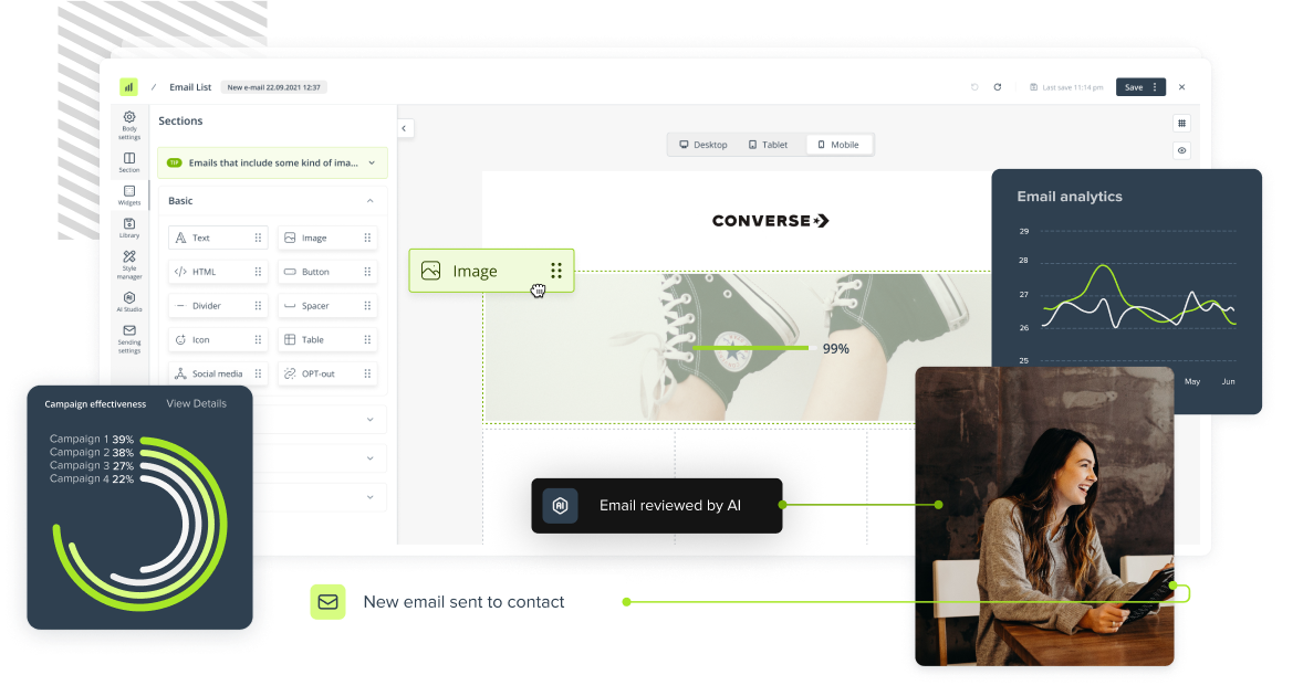 platform hero salesmanago SALESmanago x Leadoo