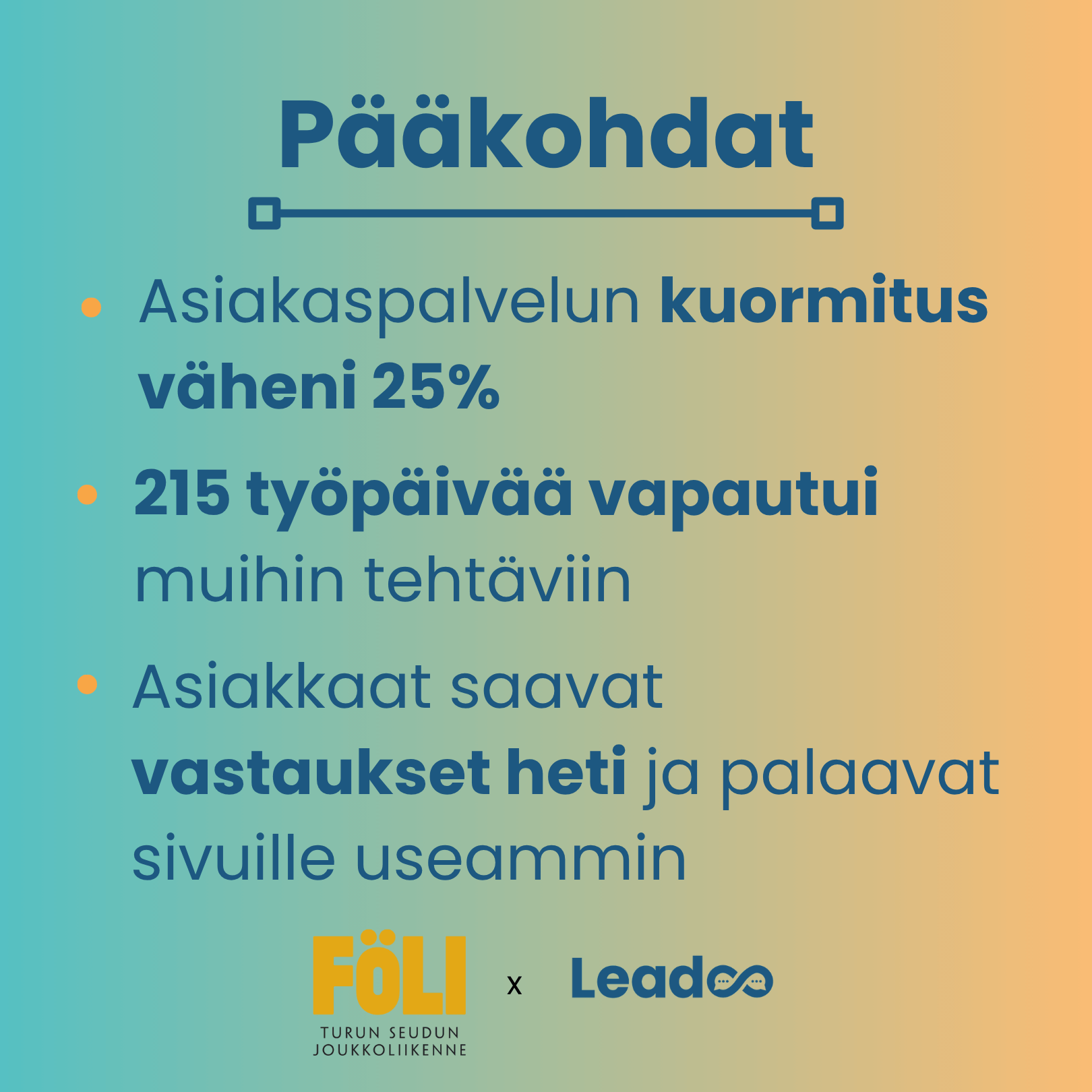 Föli x Leadoo: Matka sujuvampaan asiakaskokemukseen