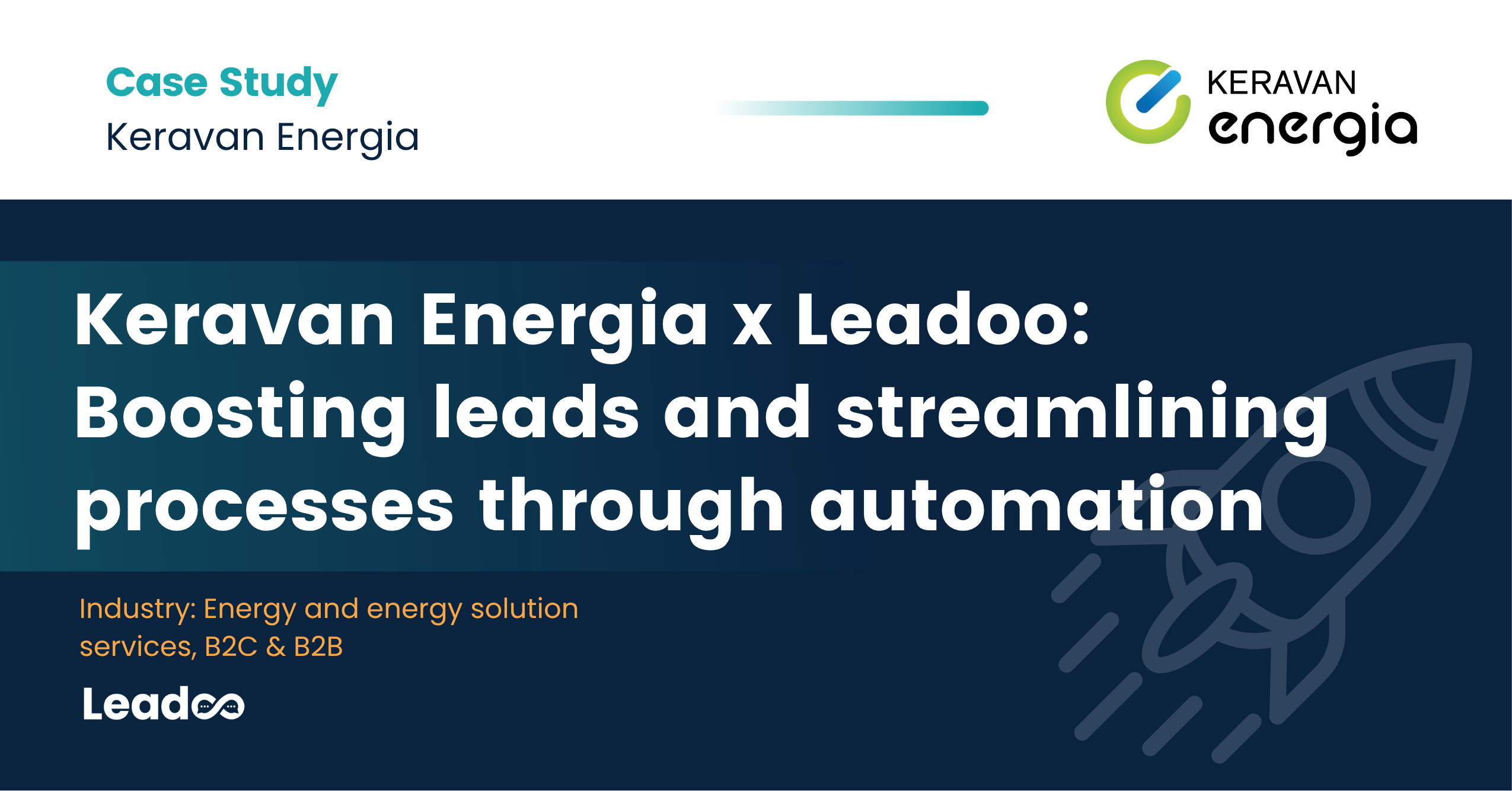 Keravan Energia x Leadoo: Results and Smooth Collaboration