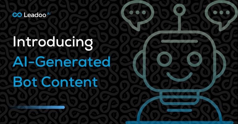 Introducing AI Generated Bot Content