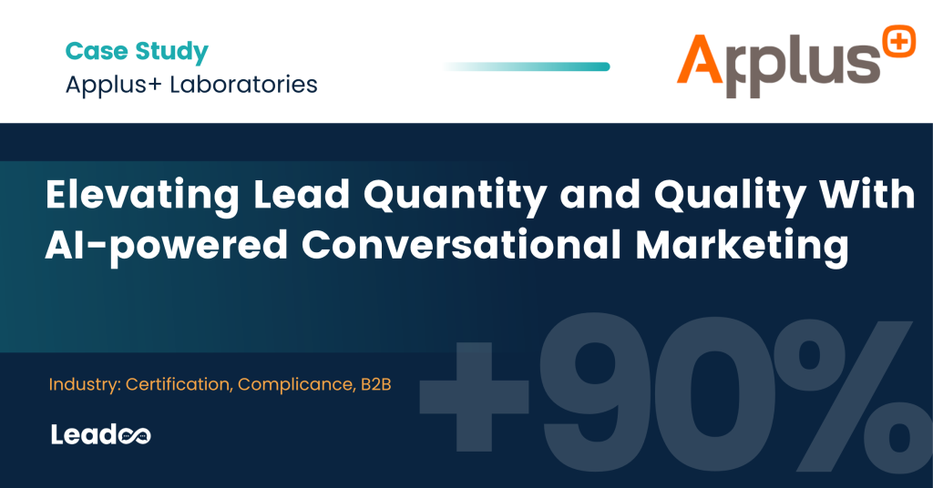 Applus+ Laboratories x Leadoo Case Study